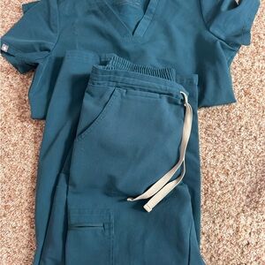 Figs Deep Teal Medical Scrubs